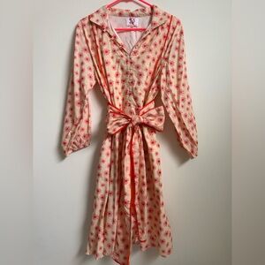 Victoria Dunn Pink Floral Dress